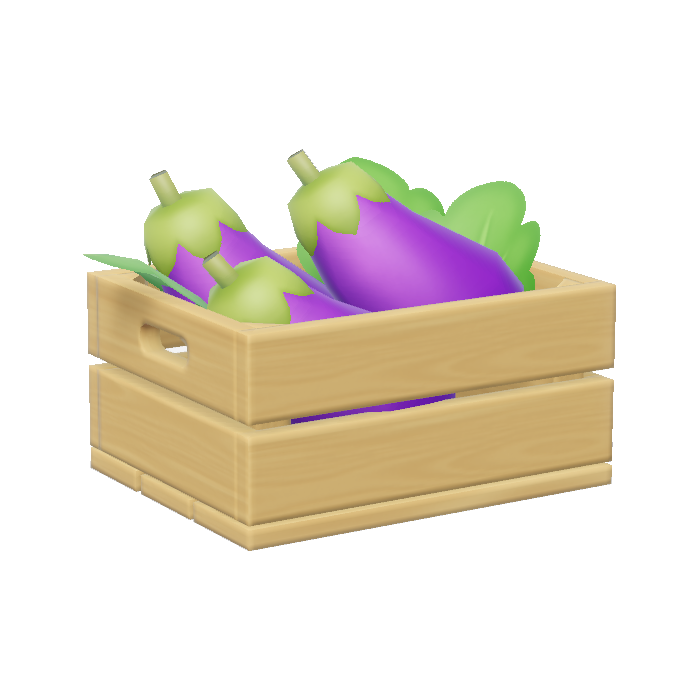 Eggplant crop icon