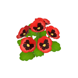 三色堇 gardening icon