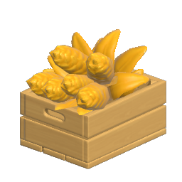 Wheat crop icon