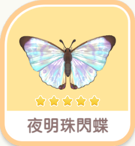 夜明珠閃蝶 insect icon