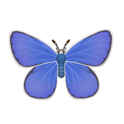 普藍眼灰蝶 insect icon