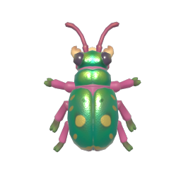 綠虎甲 insect icon